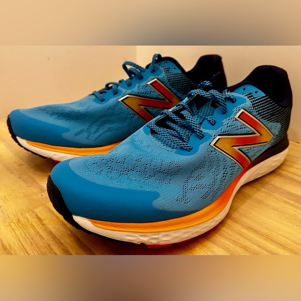 New Balance Blue & Orange Athletic Shoes - FINAL PRICE